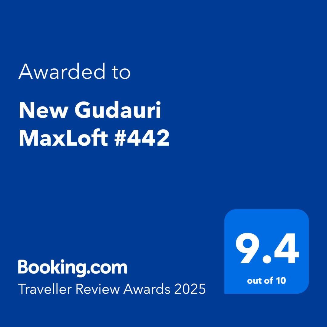 Апартаменти New Gudauri Maxloft #442 Екстер'єр фото